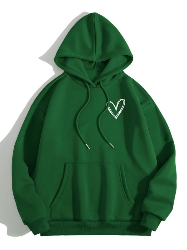 Blusa Moletom Coração - Imagem 4
