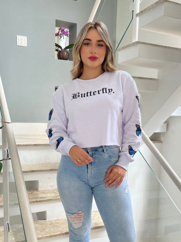 Blusa Moletom Butterfly - Imagem 2