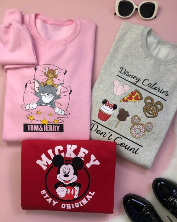 Blusa Moletom Disney