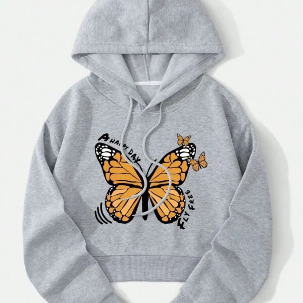 Cropped Moletom Fly Free - Imagem 2