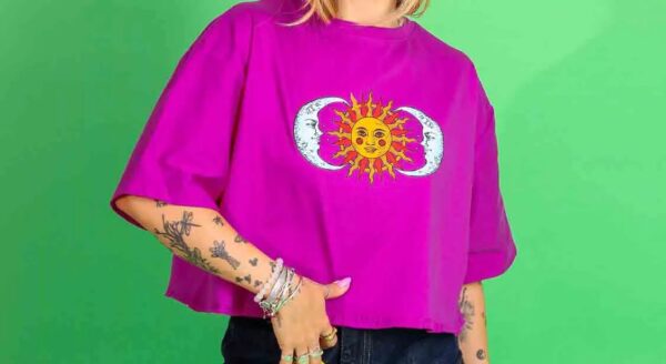 Cropped Sol e Luas