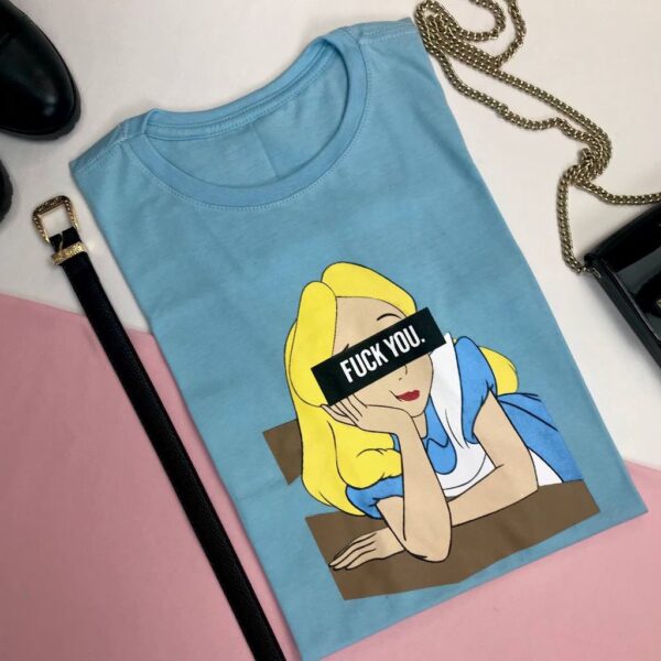 T-Shirt Alice - Fuck You - Imagem 2
