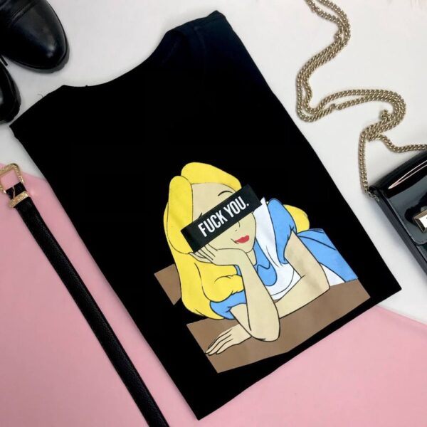 T-Shirt Alice - Fuck You - Imagem 3