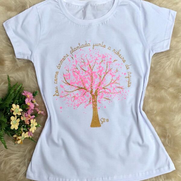 T-Shirt Arvore Plantada junto a Ribeiro de Aguas - Imagem 2