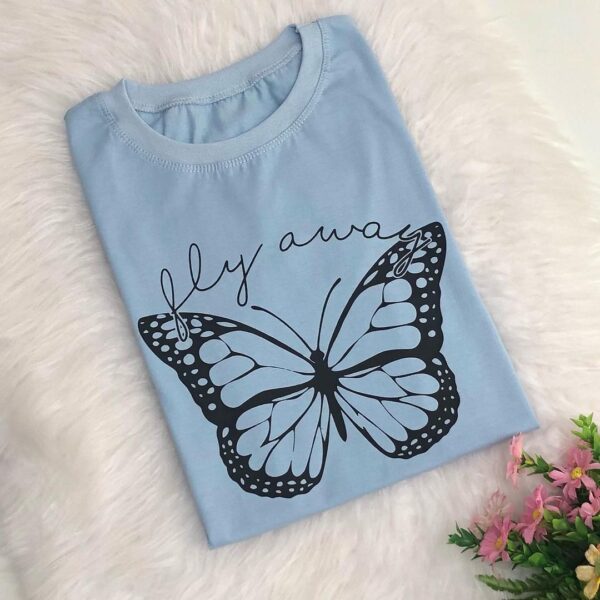 T-Shirt Borboleta - Fly Awai - Imagem 2