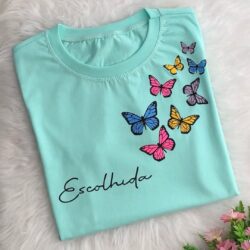 T-Shirt Borboleta - Escolhida