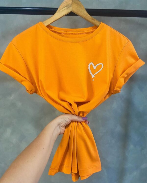 T-Shirt Coração - Formato Balão - Imagem 3
