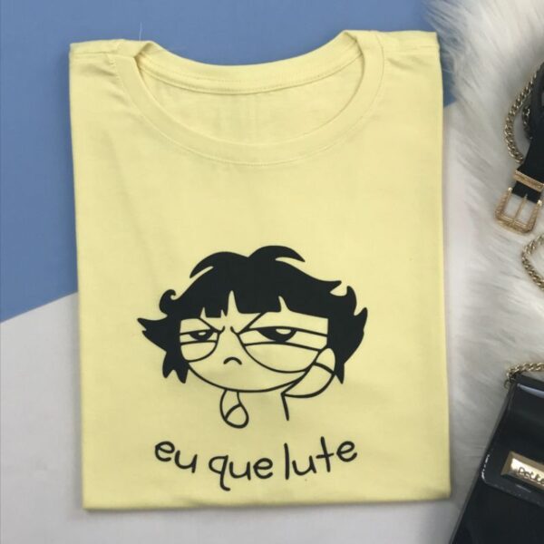 T-Shirt Docinho - Eu que Lute - Imagem 2