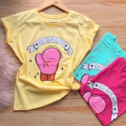 T-Shirt Eu que Lute