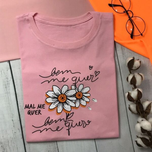T-Shirt Girassol - Bem me Quer - Mau me Quer - Imagem 4