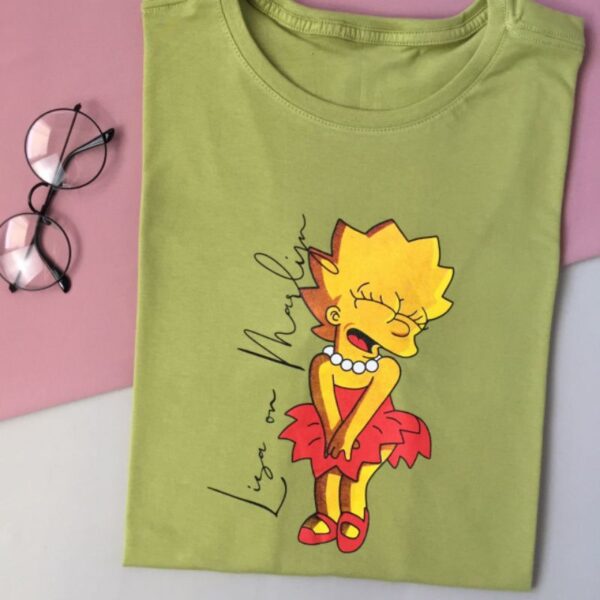 T-Shirt Lisa Simpson - Apaixonada - Imagem 4