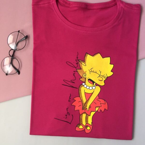 T-Shirt Lisa Simpson - Apaixonada - Imagem 5