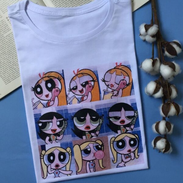 T-Shirt Meninas Super Poderosas - Moda Fashion - Imagem 2