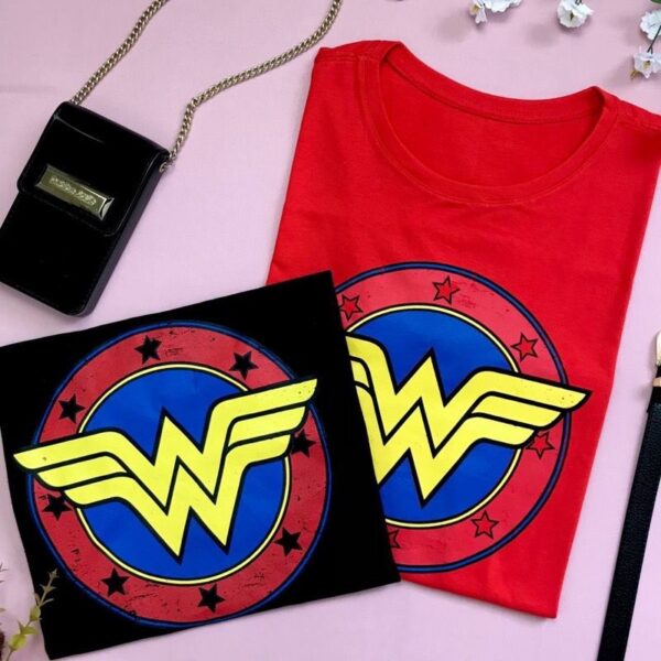 T-Shirt Mulher Maravilha - Simbolo - Imagem 2