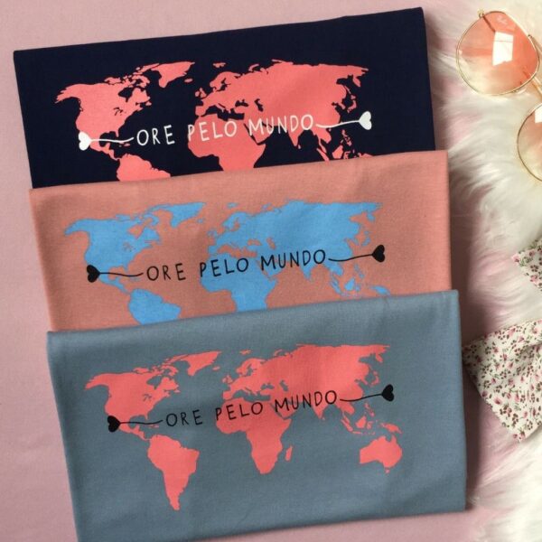 T-Shirt Ore Pelo Mundo - Imagem 2