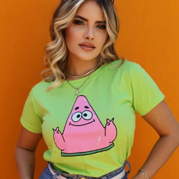 T-Shirt Patrick Estrela - Paz e Amor - Imagem 3