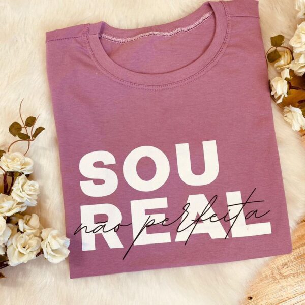 T-Shirt Sou Real - Imagem 4