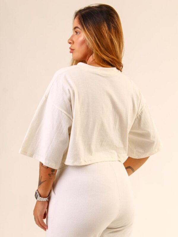 Cropped Lis em Piquet - Imagem 5