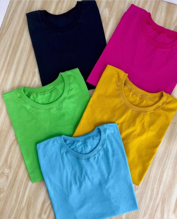 T-Shirt Basic - Sem Estampa
