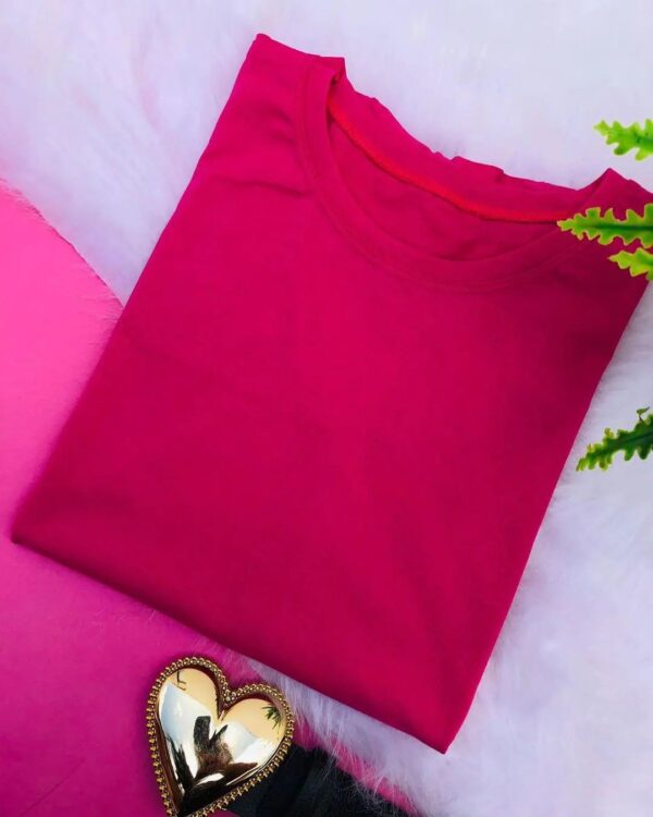 T-Shirt Basic - Sem Estampa - Imagem 4