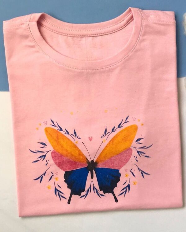 T-Shirt Borboleta - Três Cores - Imagem 4