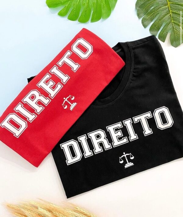 T-Shirt Direito - Advocacia
