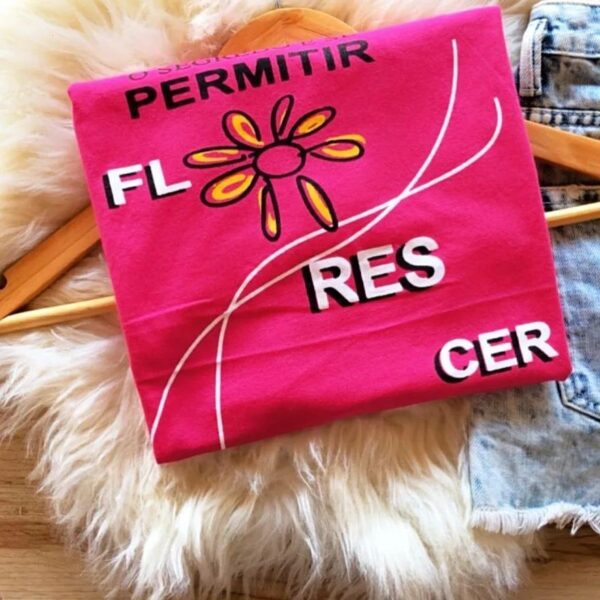 T-Shirt Flores - Florescer