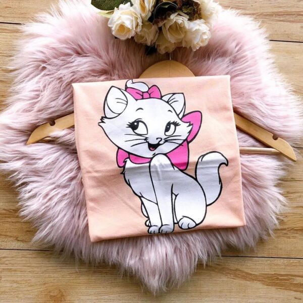 T-Shirt Gata Marie - Pose