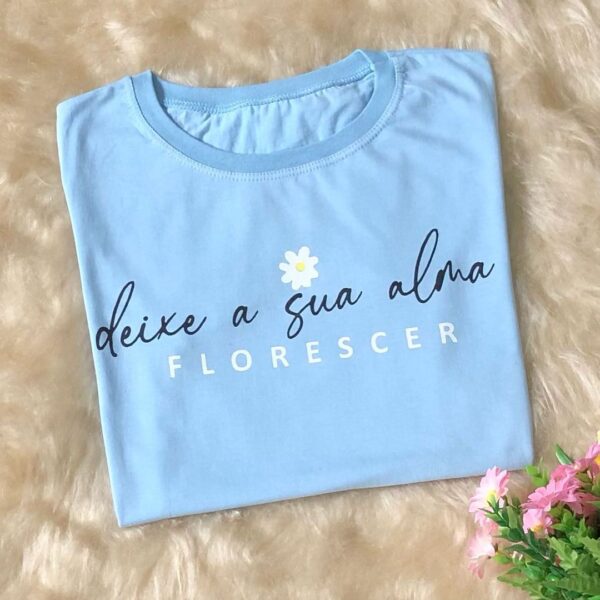 T-Shirt Girassol - Deixa a sua alma florescer - Imagem 4