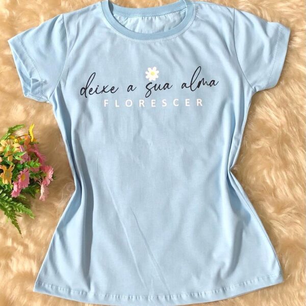 T-Shirt Girassol - Deixa a sua alma florescer - Imagem 5