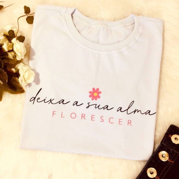 T-Shirt Girassol - Deixa a sua alma florescer - Imagem 6