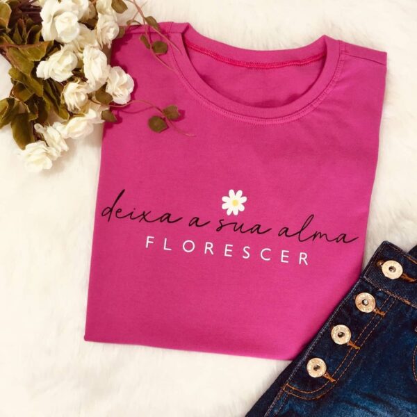T-Shirt Girassol - Deixa a sua alma florescer - Imagem 7