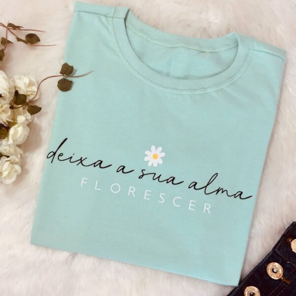 T-Shirt Girassol - Deixa a sua alma florescer - Imagem 8