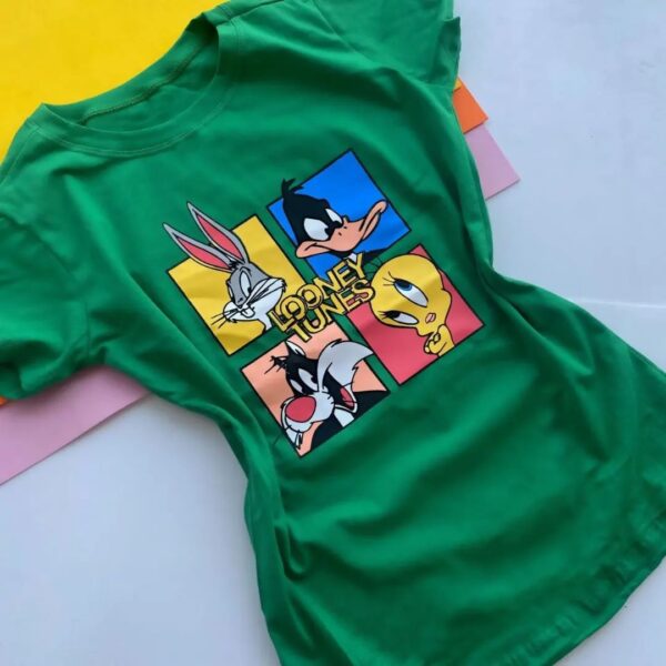 T-Shirt Looney Tunes - Personagens em Quadrinhos - Imagem 2