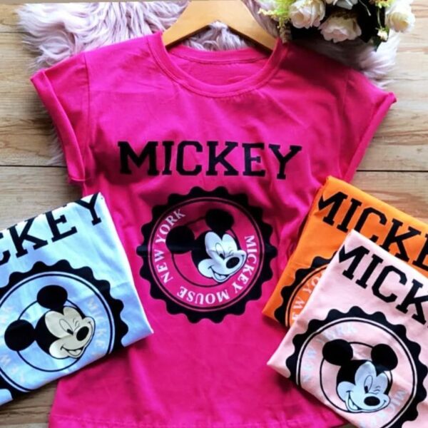 T-Shirt Mickey Mouse - New York  Logo Circular - Imagem 2