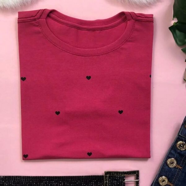 T-Shirt Mini Corações - Imagem 2
