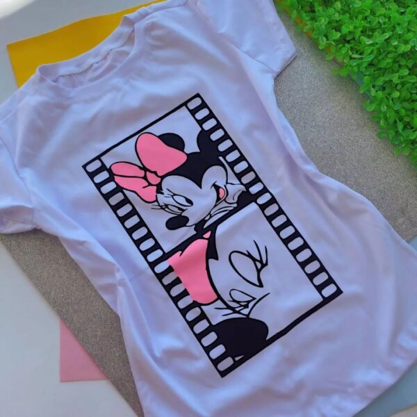 T-Shirt Minnie Mouse - Fita Fotográfica - Imagem 2