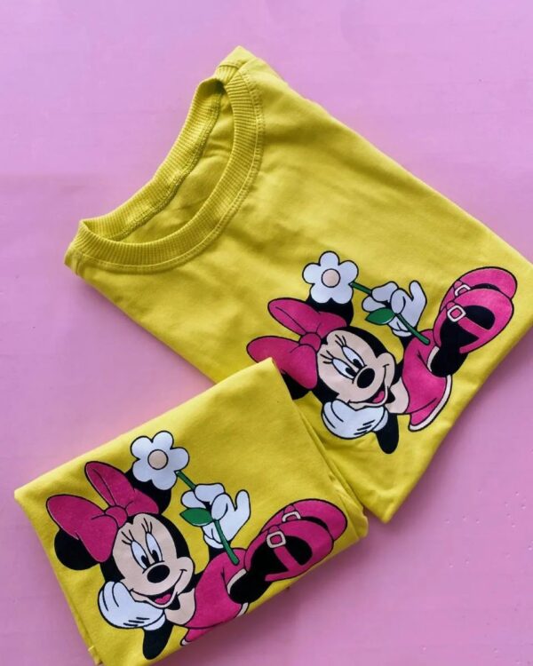 T-Shirt Minnie Mouse - Flor