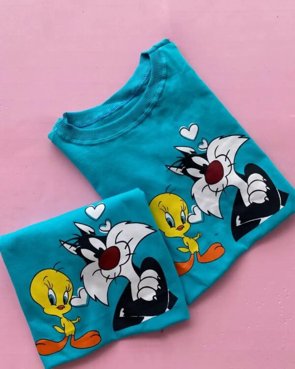 T-Shirt Piu-Piu e Frajola - Unidos