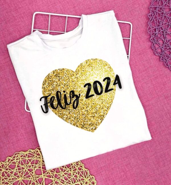 T-Shirt Réveillon - Feliz 2024