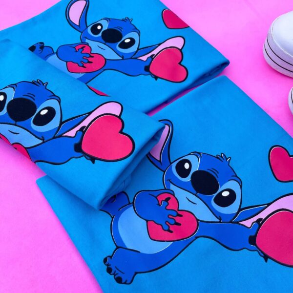 T-Shirt Stitch - Corações - Imagem 4