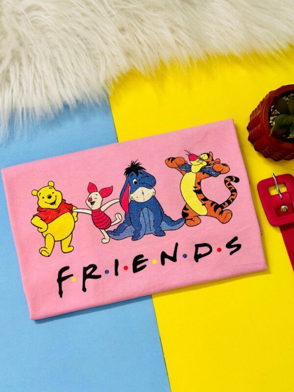 T-Shirt Turma do Pooh - Friends