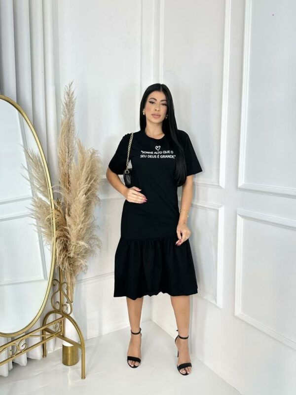 Vestido Sonhe Alto que Deus é Grande