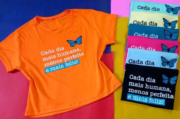 Cropped Cada dia mais Humana