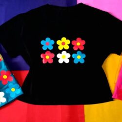 Cropped Flores
