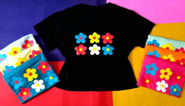 Cropped Flores