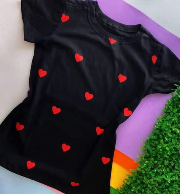 T-Shirt Corações - Estampa Mini II - Imagem 2