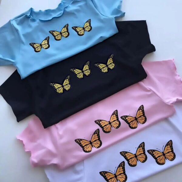 Cropped Borboletas - Três Marias - Imagem 2