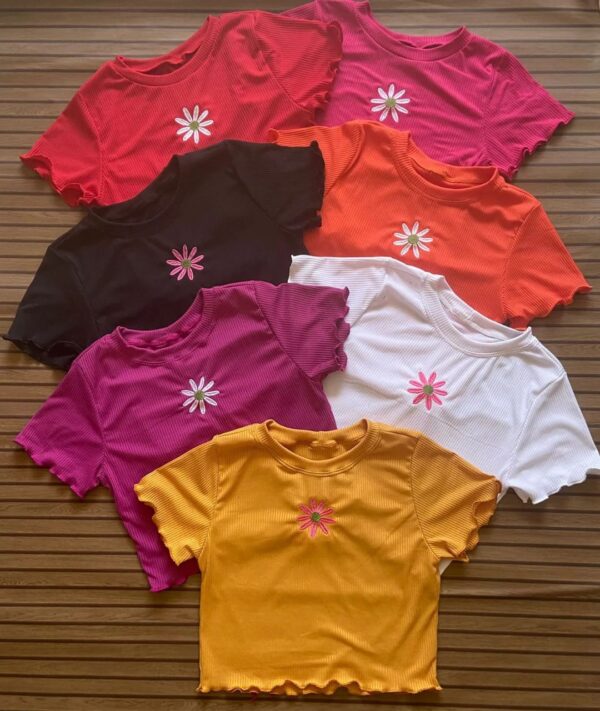 Cropped Flores - Flor do Campo
