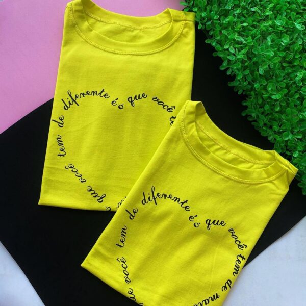 Kit Com 3 T-Shirts  - Amar - Imagem 3